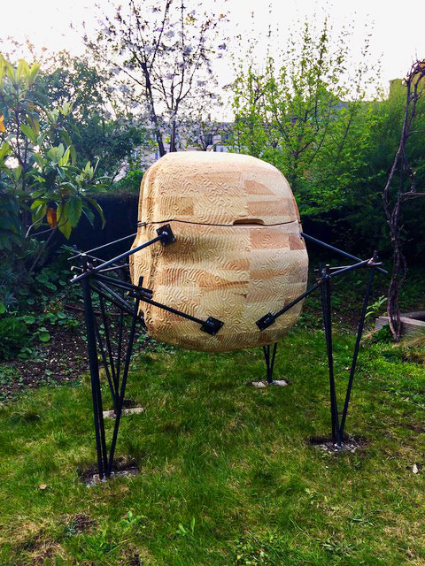 Bienenkorb auf Dachgarten in Brüssel © AnneMarie Maes