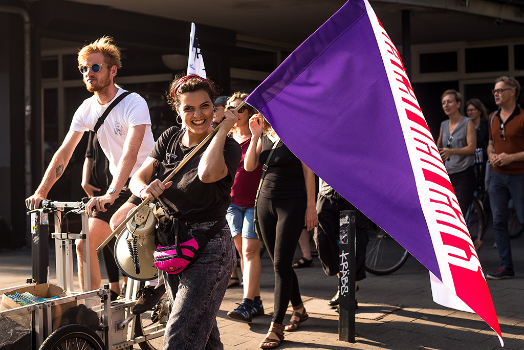 Algorhythmus Marsch vom Schulterblatt zum Westwerk. Fotos © Daniel Nide