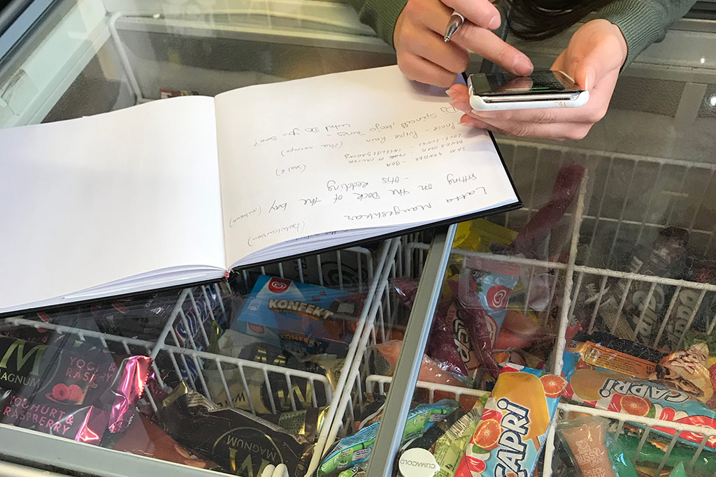 Recherche am Schulterblatt @ Martina Raponi