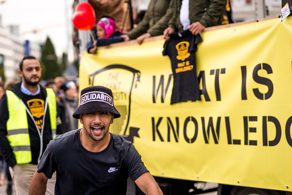 We’ll Come United-Parade mit TSU-Lkw © Daniel Nide